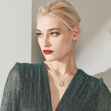 GOLDEN COVE DIAMOND PENDANT