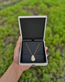 GOLDEN COVE DIAMOND PENDANT