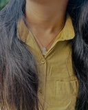 GOLDEN COVE DIAMOND PENDANT