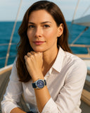 IRIS CHRONOGRAPH-DEEP BLUE