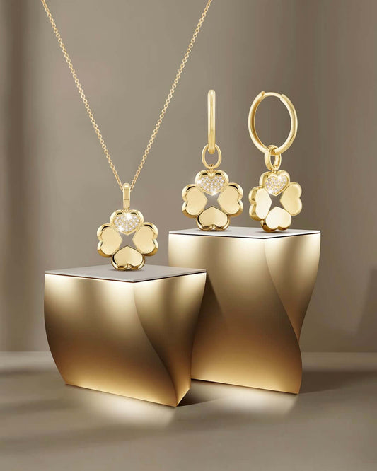 SERENDIPITY Chance Earrings & Pendant